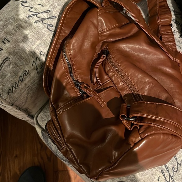 Cargo pleather backpack - Picture 5 of 6